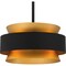 Quoizel Hagley 3-Light Earth Black Pendant QP5570EK - alternate 3